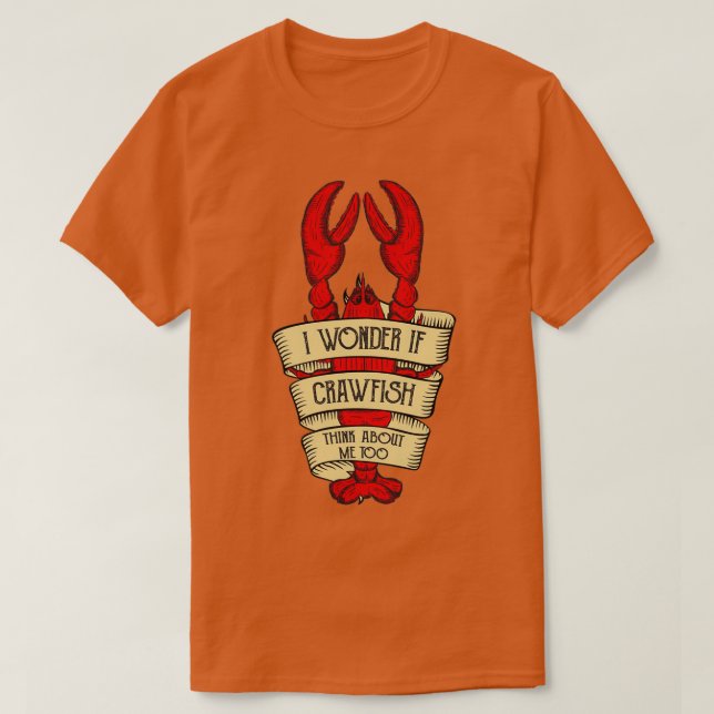 T-shirt Crawfish Wonder Southern Cajun Food Retro Don 3 (Design devant)
