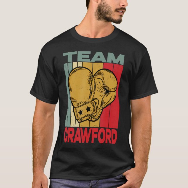 T-shirt Crawford Era Last Name Retro Family Name Crawford  (Devant)
