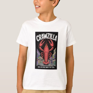 T-shirt Crawzilla Nouvelle-Orléans Voyage en Écrevisses En