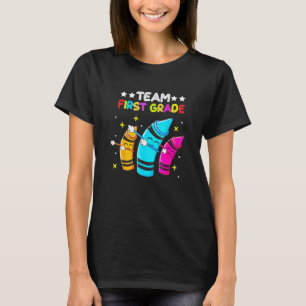 T-shirt Crayon Dabbing 1ère année enseignants rentrée scol