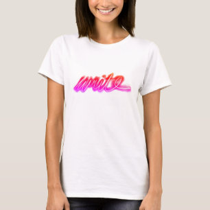 T-shirt Crayon Graphique Inspiration Vibrante