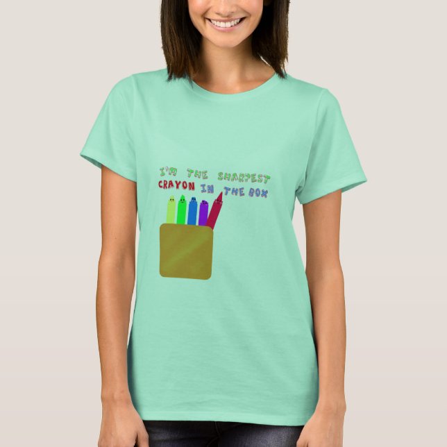 T-shirt crayon le plus pointu dans la boîte (Devant)
