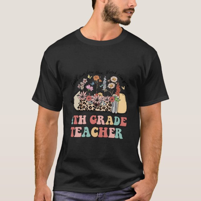 T-shirt Crayon Leopard De 4E Année (Devant)
