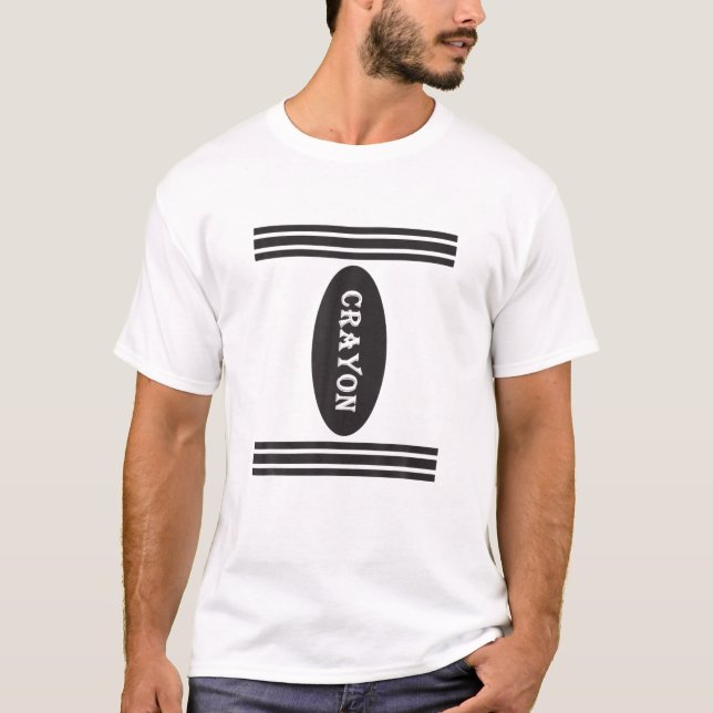 T-shirt Crayon Matching Halloween Crayon Costume Group Cou (Devant)