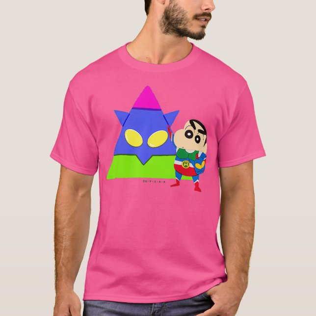 T-shirt Crayon Shin-chan FUN STUDY A to Z A Premium (Devant)