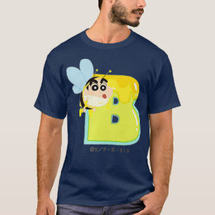 T-shirt Crayon Shin-chan FUN STUDY A to Z B one