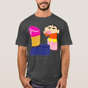 T-shirt Crayon Shin-chan FUN STUDY A to Z L one