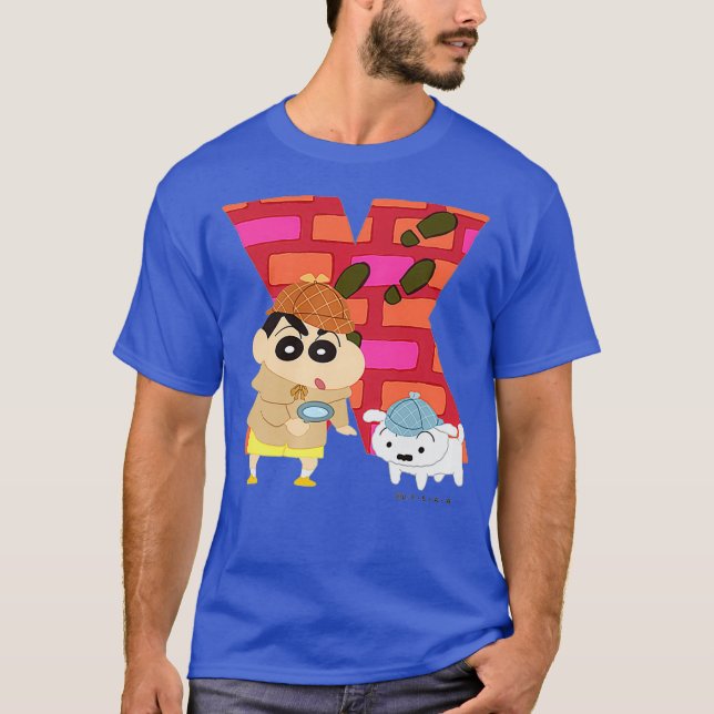 T-shirt Crayon Shin-chan FUN STUDY A to Z Premium (Devant)