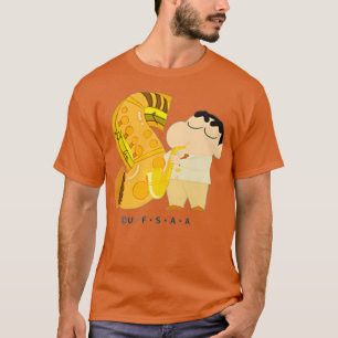 T-shirt Crayon Shin-chan FUN STUDY A to Z S one