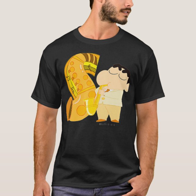 T-shirt Crayon Shin-chan FUN STUDY A to Z S Premium (Devant)