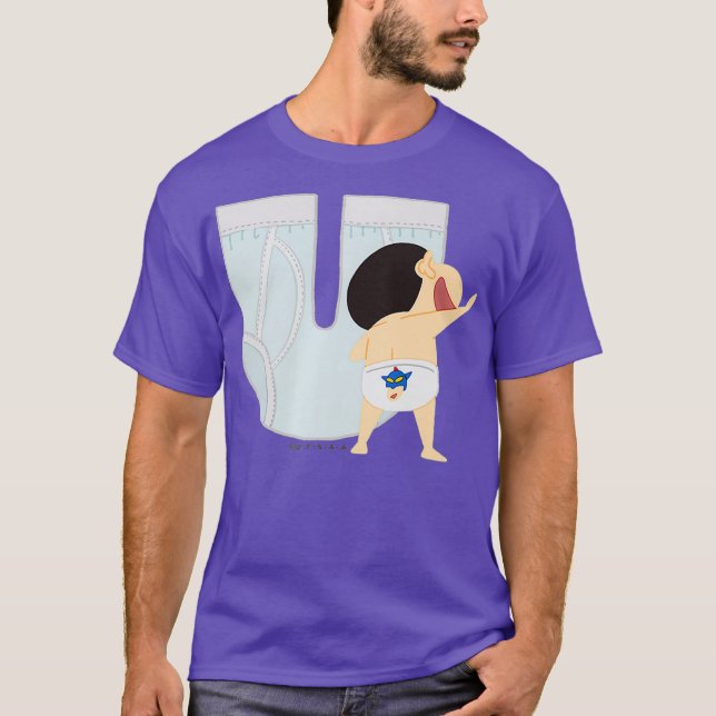 T-shirt Crayon Shin-chan FUN STUDY A to Z U Premium (Devant)