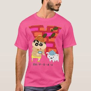 T-shirt Crayon Shin-chan FUN STUDY A to Z X one