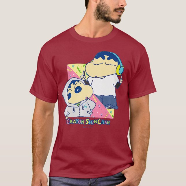 T-shirt Crayon Shin-chan Music Premium (Devant)