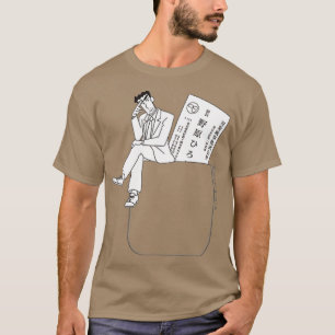 T-shirt Crayon Shin-chan Pocket Hiroshi