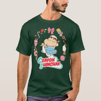 T-shirt Crayon Shin-chan Shin-chan et Swan