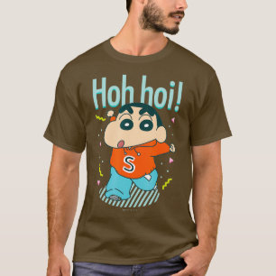 T-shirt Crayon Shin-chan Shin-chan Hohhoi