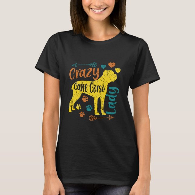 T-shirt Crazy Canso Lady (Devant)