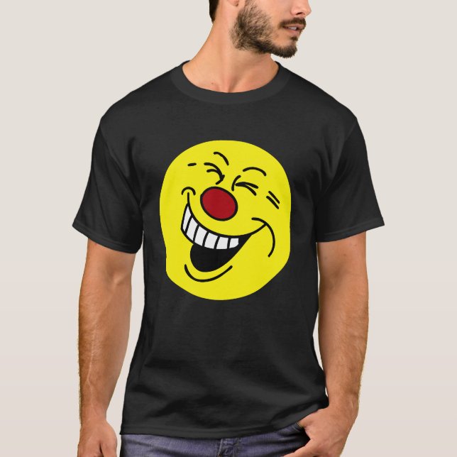T-shirt Crazy Face Grumpey (Devant)
