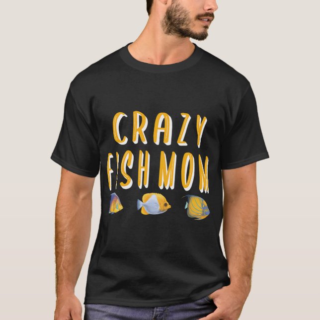 T-shirt Crazy Fish Mol (Devant)