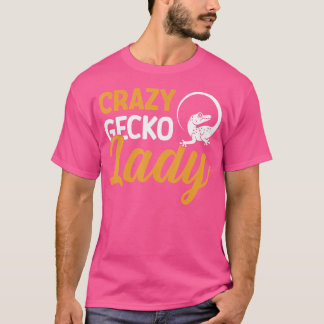 T-shirt Crazy Gecko Lady I Gecko