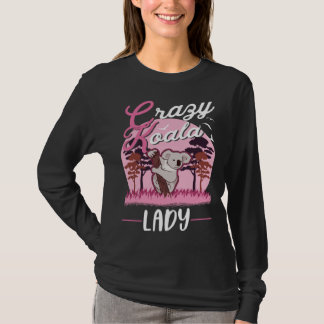 T-shirt Crazy Koala lady Koala Girl
