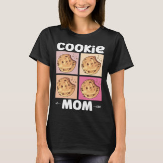 T-shirt Crazy Maman Cuire Mama Baker Chef Dessert Mères D
