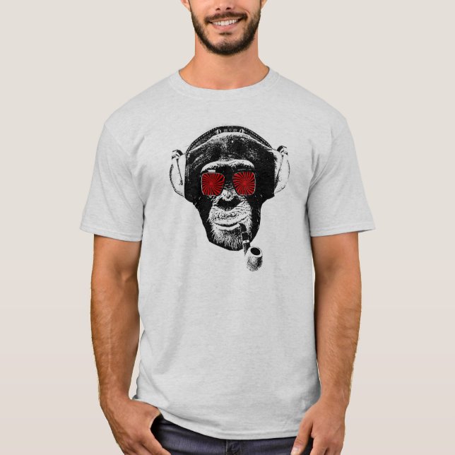 T-shirt crazy monkey (Devant)