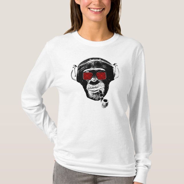 T-shirt Crazy monkey (Devant)