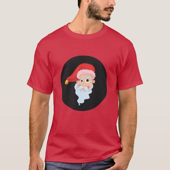 T-shirt Crazy Père Noël (Devant)