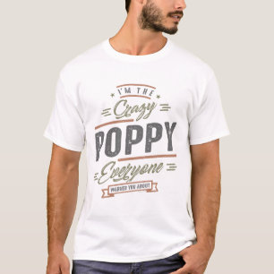 T-shirt Crazy Poppy