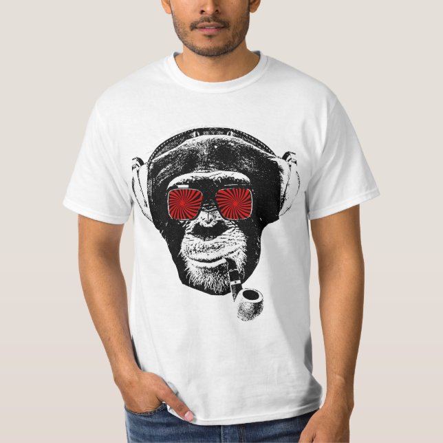 T-shirt Crazy singe (Devant)