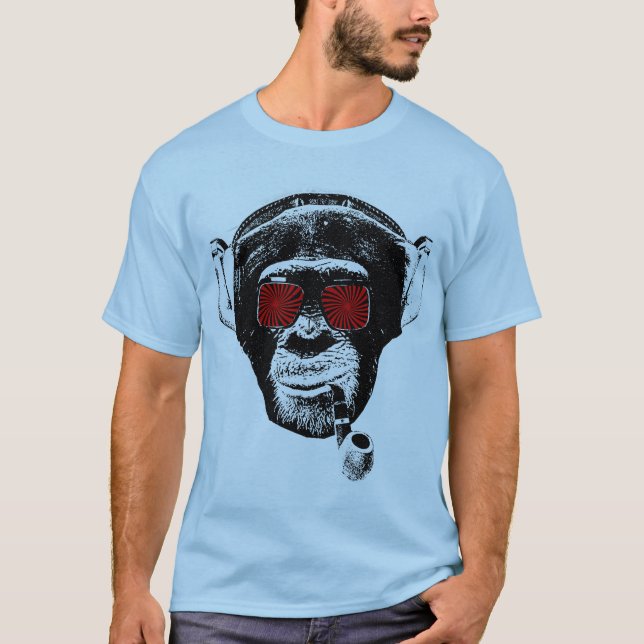 T-shirt Crazy singe (Devant)
