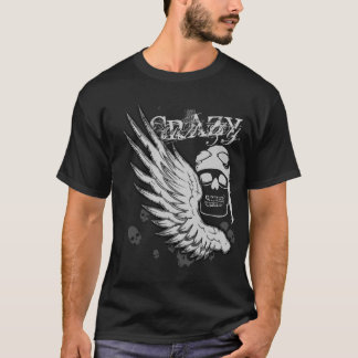 T-shirt Crazy Suicide pilote