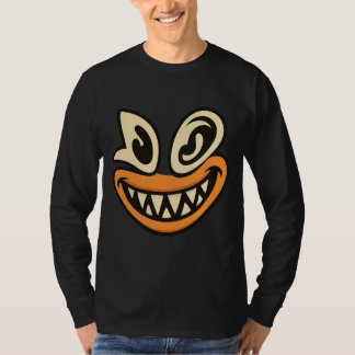 T-shirt Crazy Wide-Smile Face – Unique Bold Graphic Tee