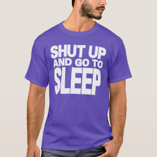 T-shirt CRAZYFISH fermés et vont dormir
