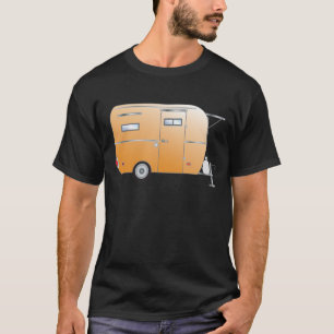 T-shirt "Creamsicle" la remorque de voyage de Boler