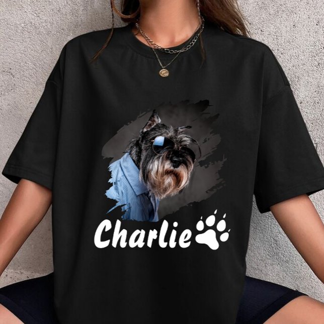T-shirt create your own pet shirt idea here custom photo (Créateur téléchargé)