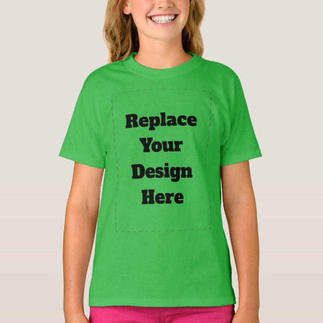 T-shirt Create Your Own white  (Devant)