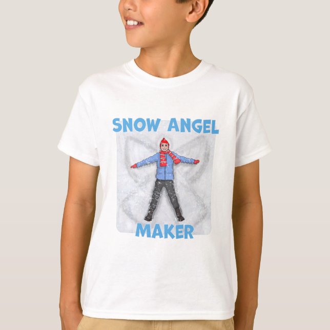 T-shirt Créateur d'angle de neige (Devant)