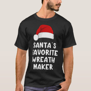 T-shirt Créateur de couronnes préféré du Père Noël de Noël