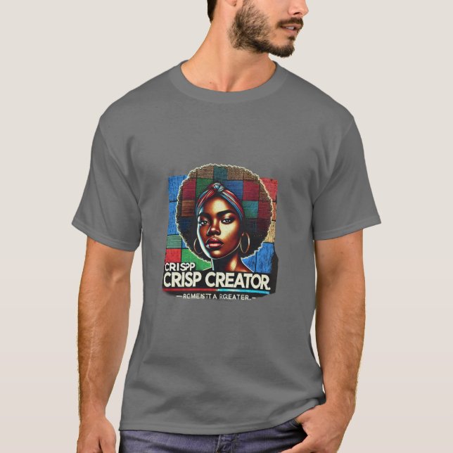 T-shirt Créateur de crises (Devant)