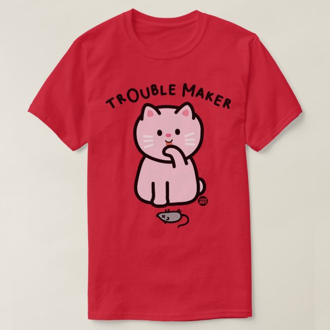 T-SHIRT CRÉATEUR DE PROBLÈMES (Design devant)