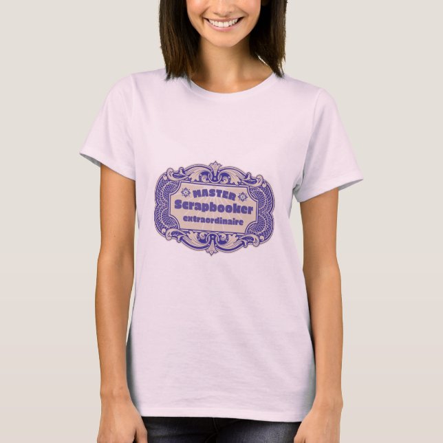 T-shirt Créateur de scrapbook Cropper (Devant)