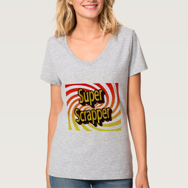 T-shirt Créateur de scrapbook Cropper  (Devant)