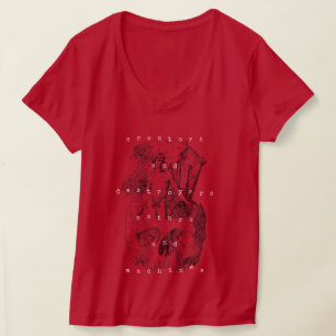 T-shirt Créateurs et destructeurs nature et machines