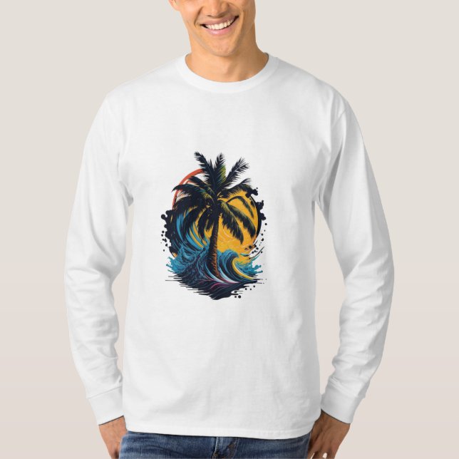 T-shirt créatif | Élégant et confortable D personn (Devant)