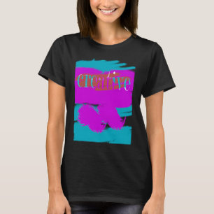 T-shirt Créatif pour les femmes et les hommes innovants et