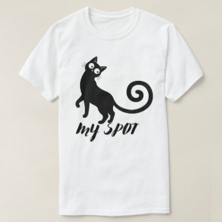 T-shirt Création Chat Noir Mon Endroit