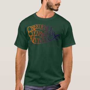 T-shirt Création Clearwater Revival Retro Artwork