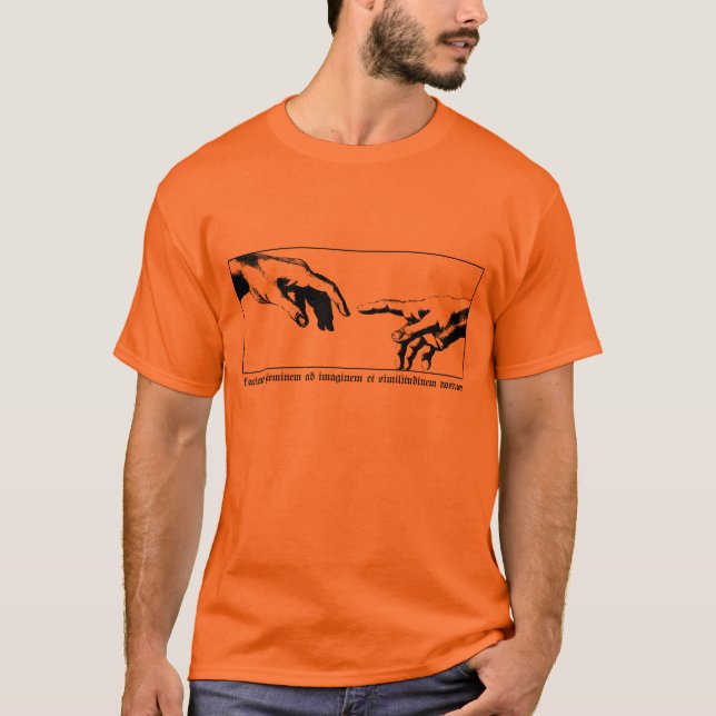 T-shirt Création d'Adam (Devant)